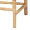 Baxton Studio bali & pari Sofia Modern and Contemporary Natural Finished Wood and Rattan Counter Stool 185-11874-Zoro - alternate 6